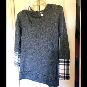 Plaid hoodie